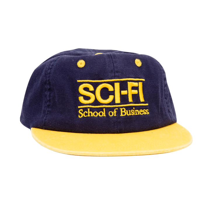 Sci-Fi Fantasy School Of Business Hat navy/yellow