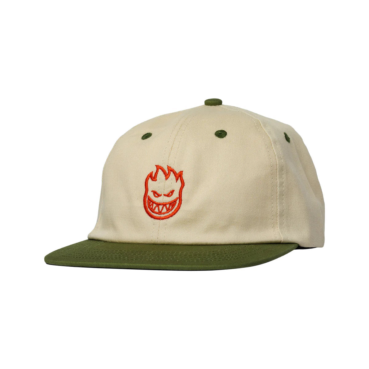 Spitfire Lil Bighead Strapback Hat (Natural/Olive)