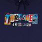 Thrasher 40 Year Hoodie Navy