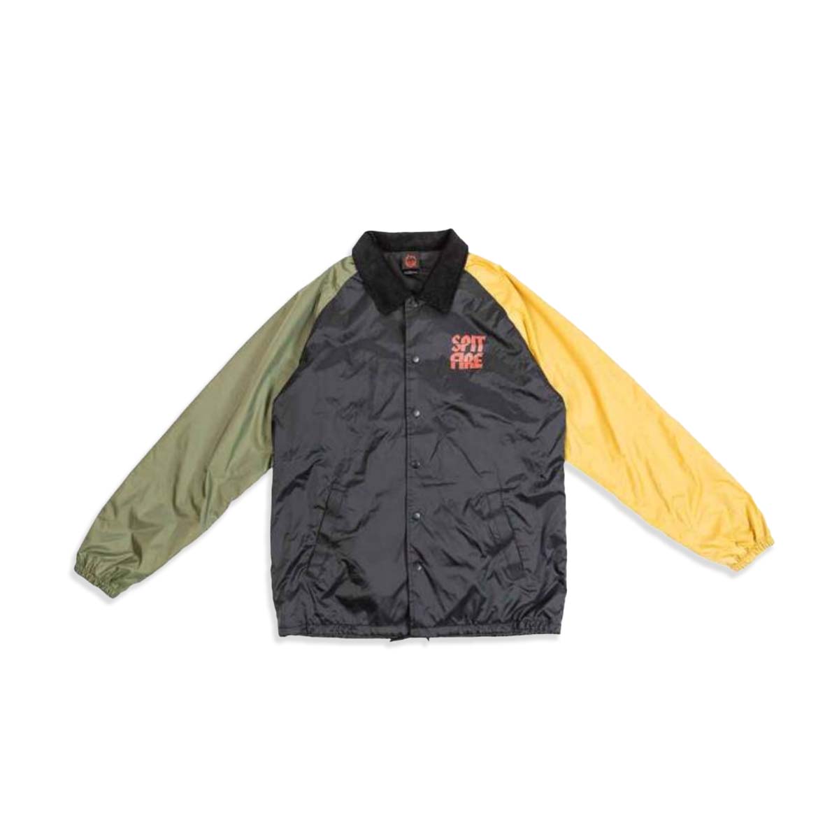 Spitfire Clean Cut Jacket (Black/Yellow/Red)