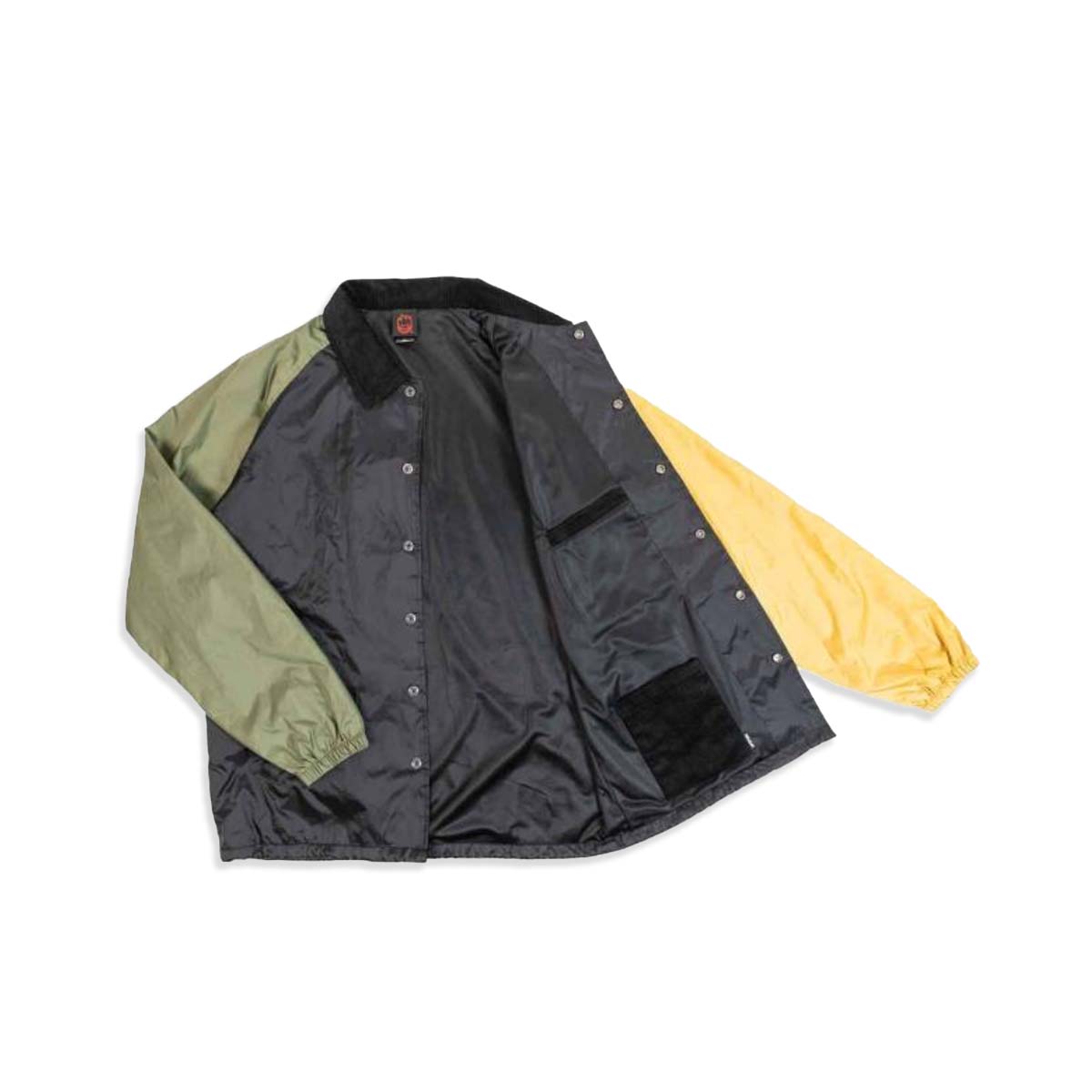 Spitfire Clean Cut Jacket (Black/Yellow/Red) - Apple Valley Emporium