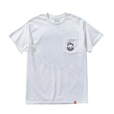 Spitfire Classic Vortex Short Sleeve Pocket T-Shirt (White) - Apple Valley Emporium
