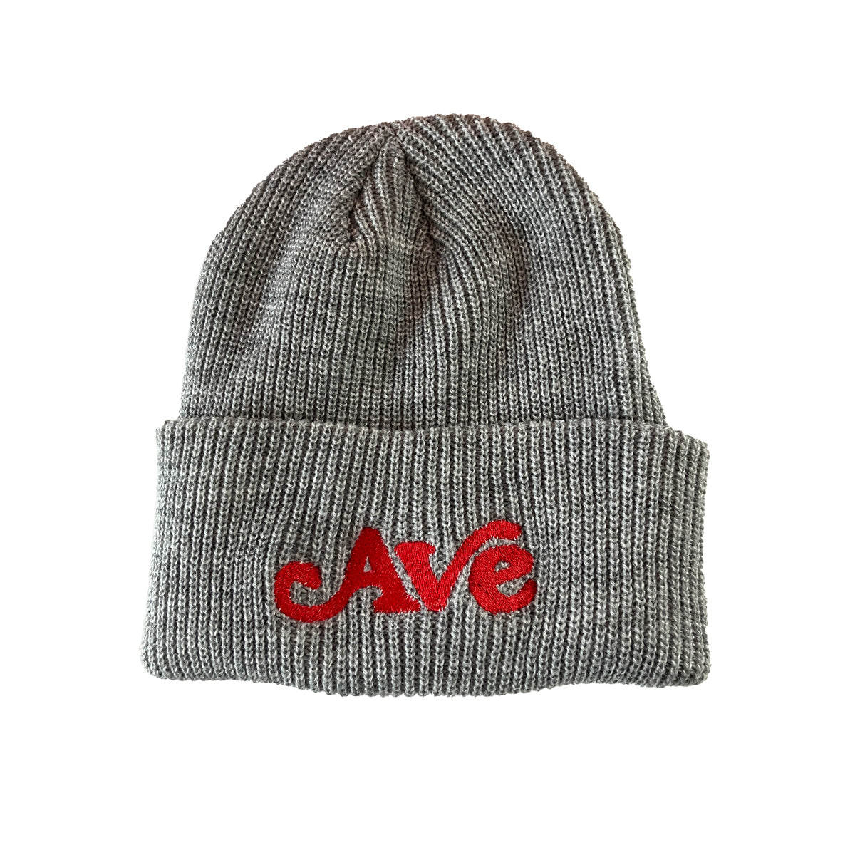 AVE Script Ribbed Cuffed Knit Beanie - Apple Valley Emporium
