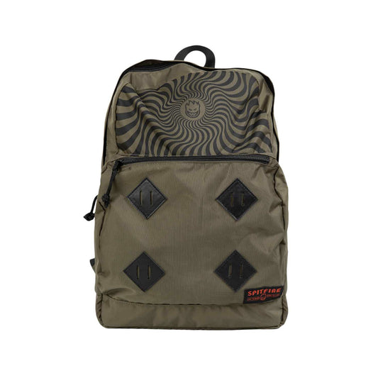 Spitfire Big Head Swirl Olive