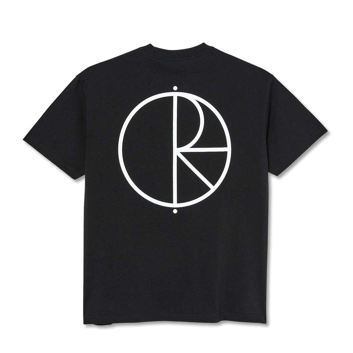 Polar Skate Co. Stroke Logo T-Shirt (Black) - Apple Valley Emporium