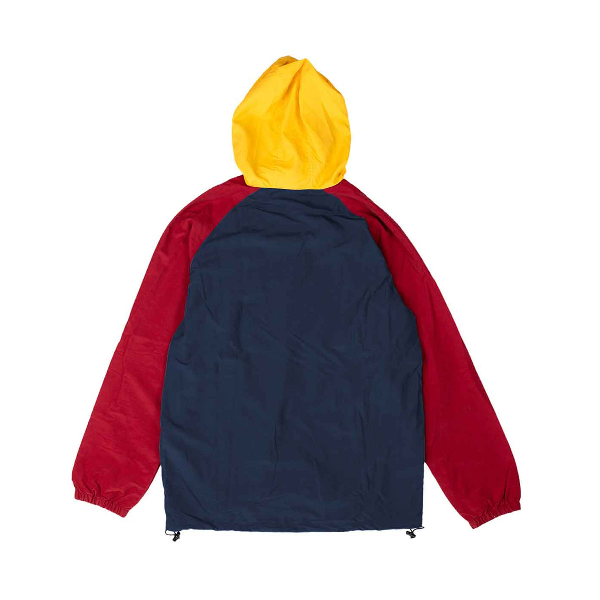 Spitfire Classic 87 Hooded 1/4 Zip Pullover Jacket (Navy/Gold/Red) - Apple Valley Emporium