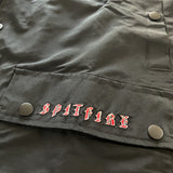 Spitfire Old English Embroidered Jacket (Black) - Apple Valley Emporium