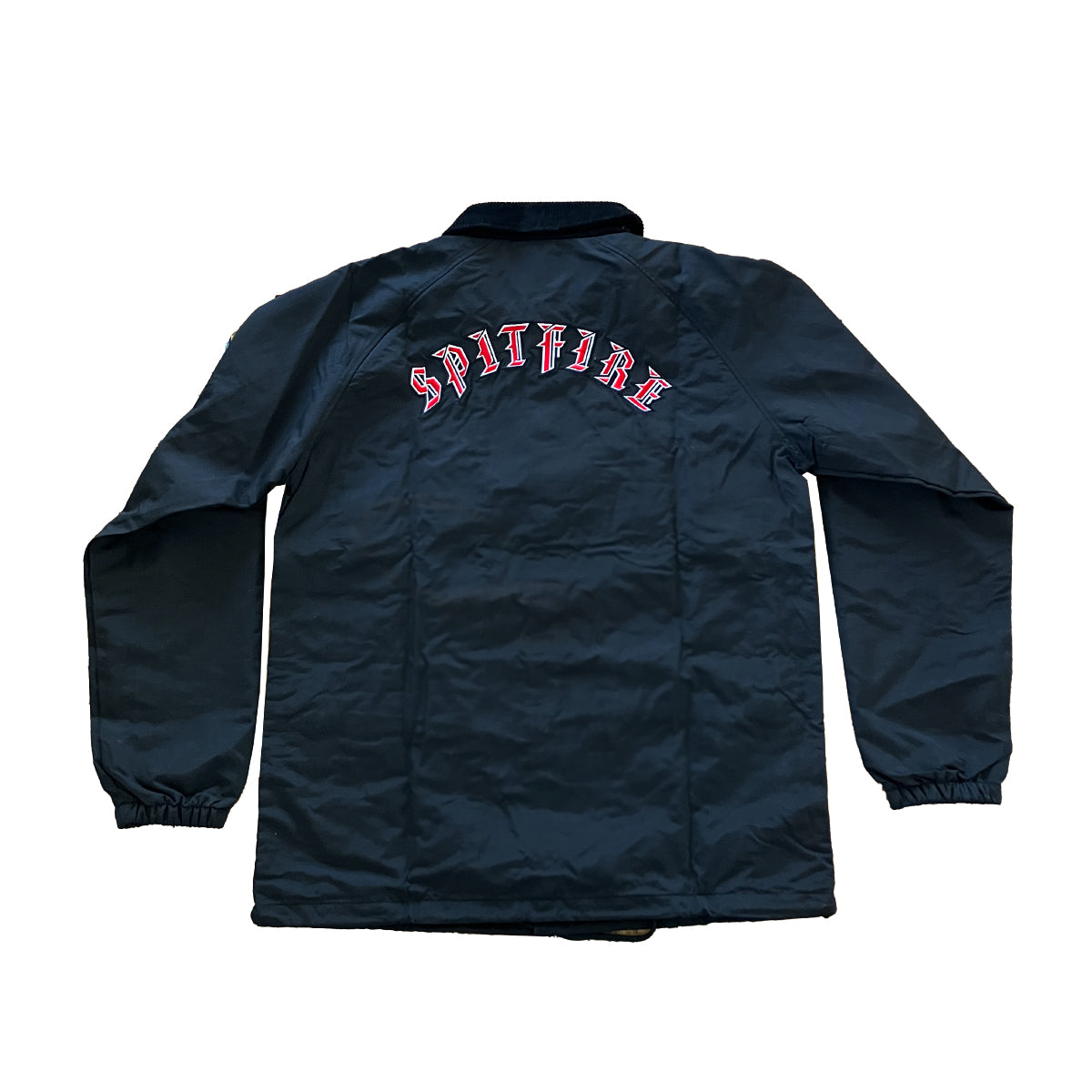 Spitfire Old English Jacket Embroidered Black
