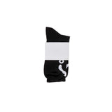 Polar Skate Co. Happy Sad Socks (Black) - Apple Valley Emporium