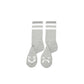Polar Happy Sad Socks Grey