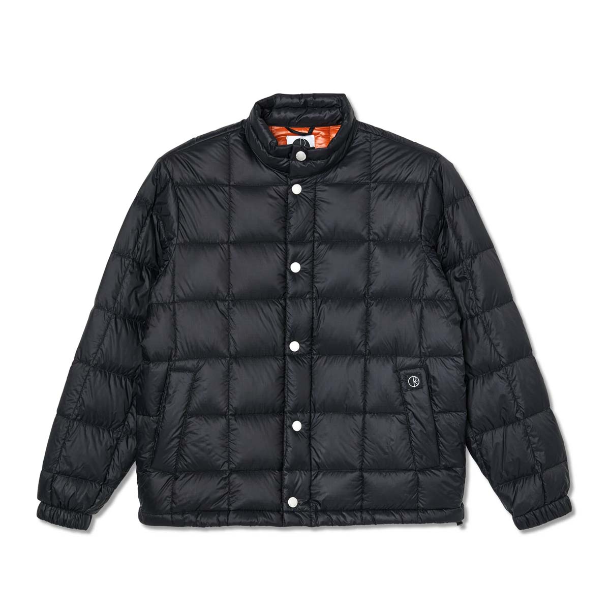 Polar Skate Co. Lightweight Puffer Jacket (Black) - Apple Valley Emporium