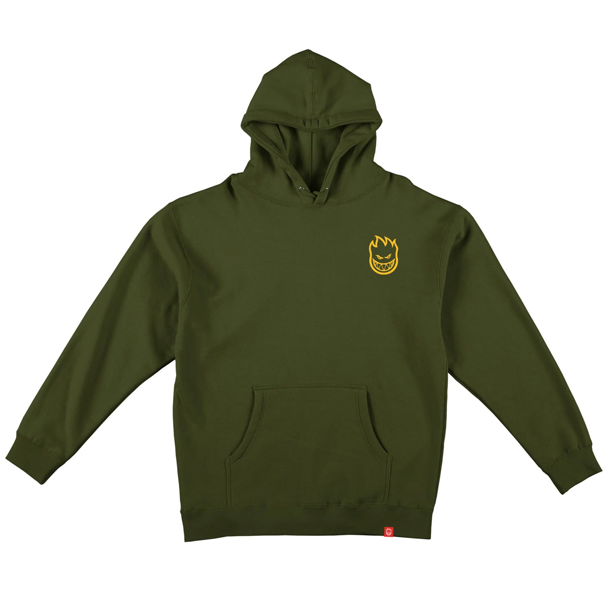 Spitfire Classic Vortex Hooded Sweatshirt (Army Green) - Apple Valley Emporium
