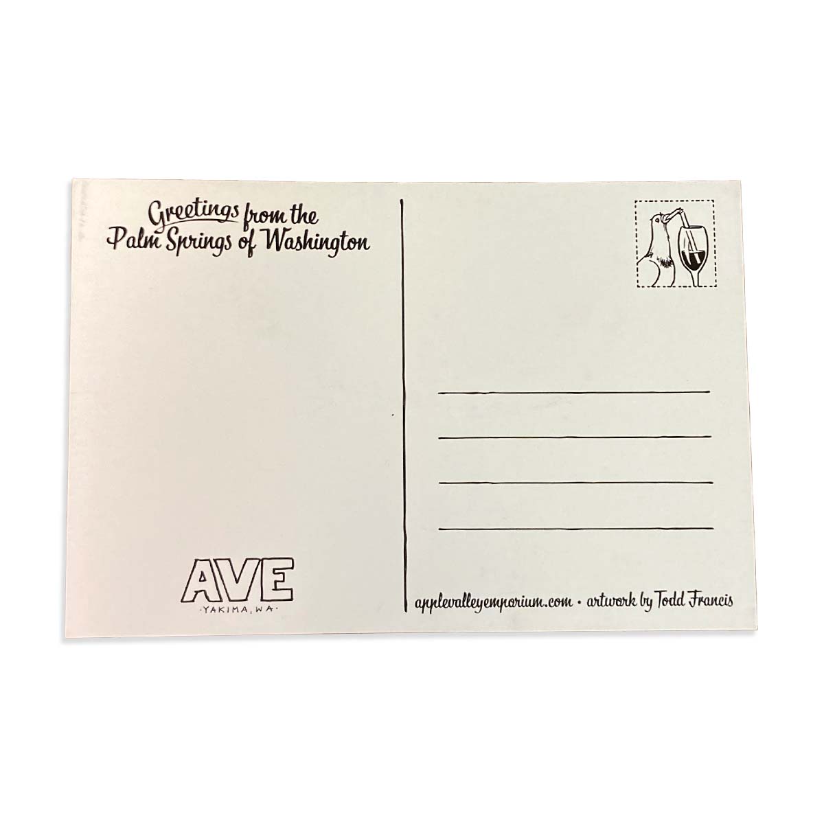 AVE x Todd Francis Post Card - Apple Valley Emporium
