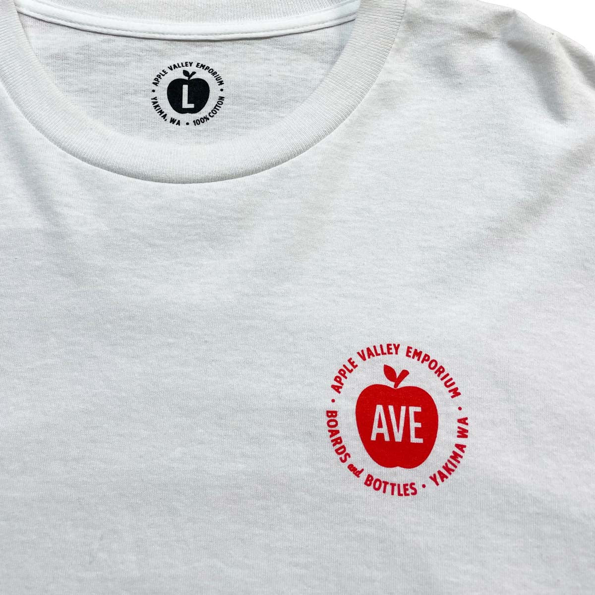 AVE Apple Logo Short Sleeve T-Shirt - Apple Valley Emporium