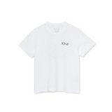 Polar Skate Co. Stroke Logo YOUTH Short Sleeve T-Shirt (White) - Apple Valley Emporium
